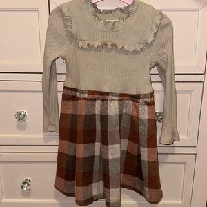 Girls Fall turtleneck dress